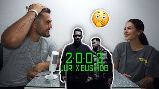 BUSHIDO DISST SHIRIN DAVID 🤯 | Juri X Bushido - 2003 REACTION | Crystal Mert & Billie Jean