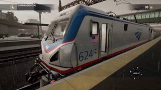 TSW - Train Sim World -ACS-64 NEC New York (NorthEast Corridor route) Was it a glitchy ending? - PS4