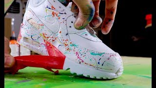 Which Tool Is Best For Splatter Effect On Air Max? | How To