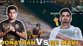 🇮🇳 JONATHAN VS GE MAVI | GodLike vs Global Esports #bgmi #jonathan #mavi