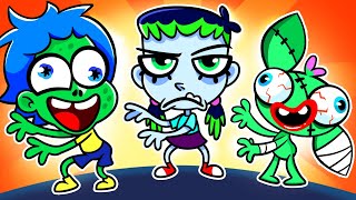 Thrilling Zombie Dance Challenge | Spooky Moves Unleashed! by Baby Zoo | Chaka Kids Tunes