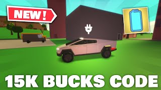 New Cybertruck Respawns & 15K Bucks Codes in island royale (Roblox Fortnite)