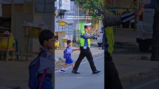 AG Pagi, membantu anak sekolah dan masyarakat pengguna jalan diwilayah Kab. Jepara