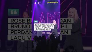 ROSE BLACKPINK DAN BRUNO MARS BAWAKAN 'APT' SECARA LIVE UNTUK PERTAMA KALINYA (#apt #rose)