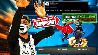 *NEW* BEST JUMPSHOT MY SUBSCRIBERS GAVE ME FOR EVERY BUILD ON NBA 2K22! 100% HIGHEST GREEN WINDOW!!!