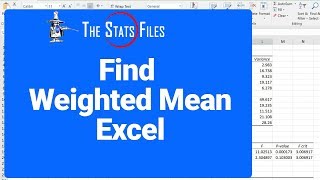 2.3.41 Find the Weighted Mean of Grades using Excel