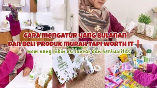 Cara Aku Mengatur Uang Bulanan dan Produk Apa Aja yang Aku Beli dengan Budget yang Hemat