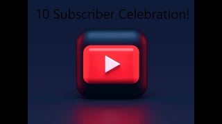 Celebration - 10 Subscribers - Milestone #growing #goals #onto25