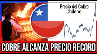 Cobre Alcanza Precio Record 🇨🇱 #Chile #Valparaiso #ViñaDelMar #BioBio #GranSantiago