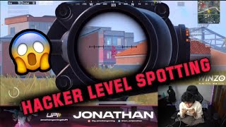 JONATHAN HACKER LEVEL SPOTTING 😱😱😱😱