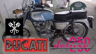 Arrancamos Ducati Deluxe 250cc de 1965 auténtico sonido #motosclassicas #montesa#ossa