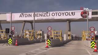 Aydın-Denizli Otoyolu hizmete açıldı