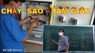 Hướng Dẫn Lắp Tủ Điện Chạy Sao Tam Giác Động Cơ 3 Pha