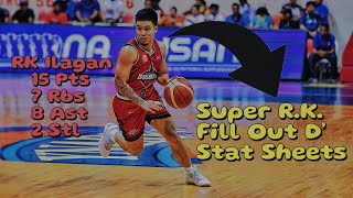 RK Ilagan Pinuno ang Stat Sheets | Low Bat na Tropang Giga Binully ng Bossing