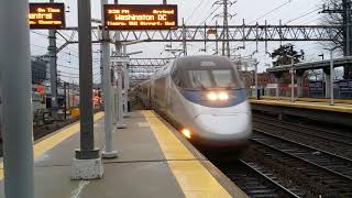 Amtrak Acela Express to Washington DC arriving into Stamford