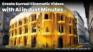 Create Surreal Cinematic Videos with AI | Fast & Easy Tutorial  #aivideogenerator  #aivideoeditor