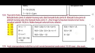 KITA LANJUT SOAL BERIKUT NYA SOAL PRETEST PPG DALJAB PGSD NOMOR 101-150