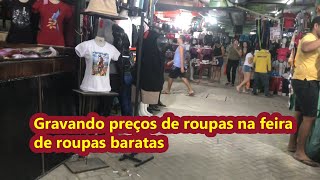 ROUPAS VARIADAS NA FEIRA DA SULANCA DE CARUARU NOVEMBRO DEZEMBRO 2024