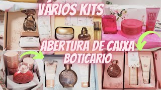 Abertura de caixa o Boticario 😁 kits Presentes dia das mães 🥰 #michelelisi #perfumes #boticario