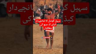 Sohail Gondal kabaddi challenge Match #sohailgondal #kabaddimatch #Tamanchedar #mianathub