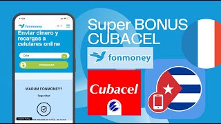 Super Bonus Cubacel Octobre 2023 CUBA 🇨🇺  CUBACEL