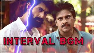 #bheemlanayak  Interval BGM|| Pawan Kalyan || Rana || Trivikram|| Sagar K Chandra|| S S Thaman| #bgm