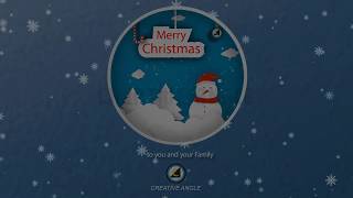 Merry Christmas 2019|X'Mas Greetings 2019|Festive Wishes|Animated Greetings|GIF|Graphic Designing|