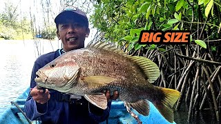 GANASNYA TARIKAN BLACK BASS INI❗Casting Muara Pulau Seram - Maluku ❗❗