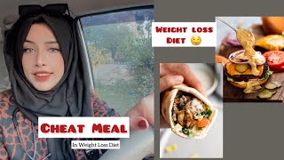 Cheat Meals in Weight Loss Diet🤔 #weightloss