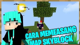 CARA BERMAIN SKYBLOCK DI MCPE TERBARU 1.16 DAN CARA PEMASANGAN NYA 100%WORK