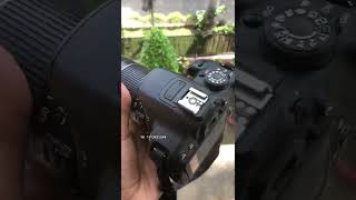 Canon 700D with 55/250mm lens  dslr camera all accessories bag battery charger good condition for