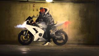 Burnout Kawasaki ZX6R