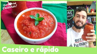 Molho de tomate caseiro na airfryer | Receitas na Airfryer