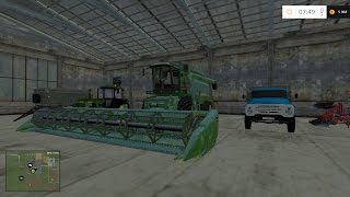 Farming Simulator 2015 - строительство карты ТРИ ГОРЫ!! первый взгляд.