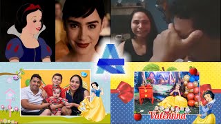 Retrospectiva narrada - Branca de neve Desenho e O filme - Depoimento dos pais - Valentina 5 anos