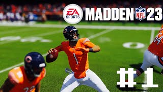 Drafting STUD 1st Overall! | Chicago Bears Relo-Draft #1 | Madden 23