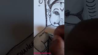 ganapathipappa ♥️ lord ganapathi ♥️ shankar mahadevan ♥️ ganesha status  songs ♥️ art ♥️ shorts