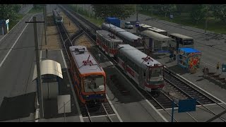 Trainz.  Раскачка трамваев.