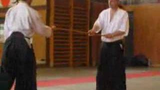 Aikido - JODORI - kokyunage, by Stefan Stenudd in 2003