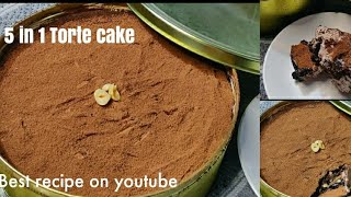 The best 5 in 1 Torte cake on Youtube! Original recipe!/Kerala Snacks Box