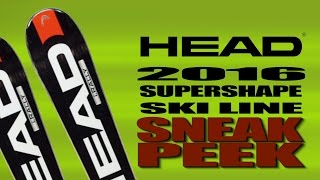 2016 HEAD Supershape Ski Line