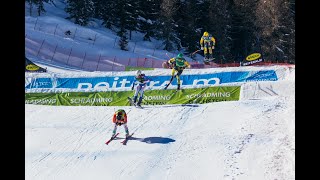 Das waren die FIS Skicross Weltcuprennen am 24. und 25. Feb. 2024 auf der Reiteralm!