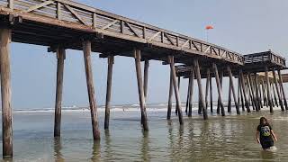 OC Pier Water still warm 🌊 ⛱️