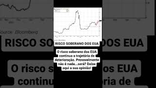 Risco soberano dos EUA continua a trajetória de deterioração.