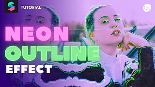 Animated Neon Outline Effect Spark AR Tutorial + Useful LUT HACK