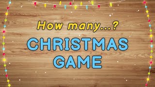 How many...? Christmas game