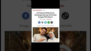 CUT SYIFA DAN RIZKY NAZAR KONDANGAN BARENG SYIFA HADJU SENGAJA PILIH ABSEN #shorts