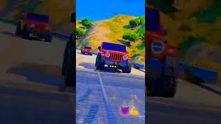 Black Scorpio gang on roadRemix1-1vsBlack Thar gang on road #scorpio#black#thar