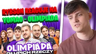 RYBSON REAGUJE NA - YOMAO OLIMPIADA GŁUPICH RZECZY