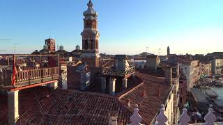 A view from Fontego dei Tedeschi , Venice, Italy